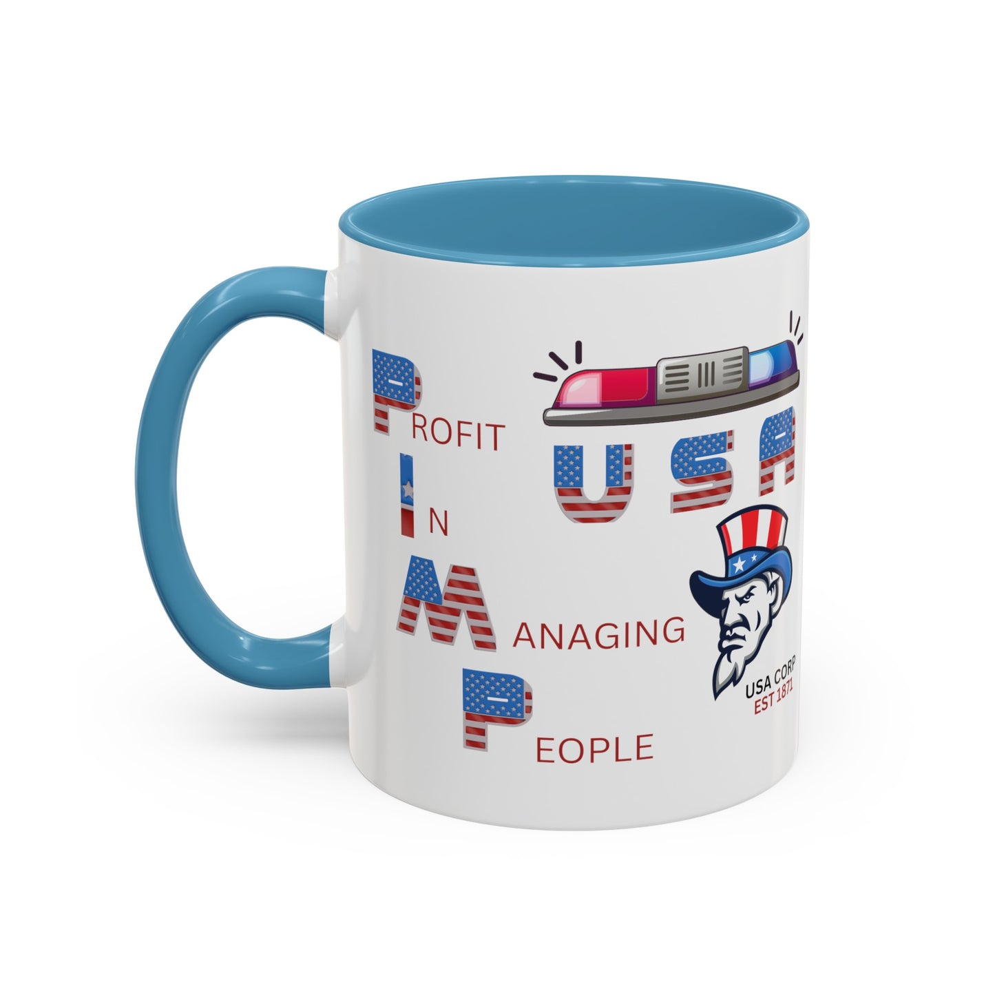 3Gs- Pimp Accent Coffee Mug, 11oz