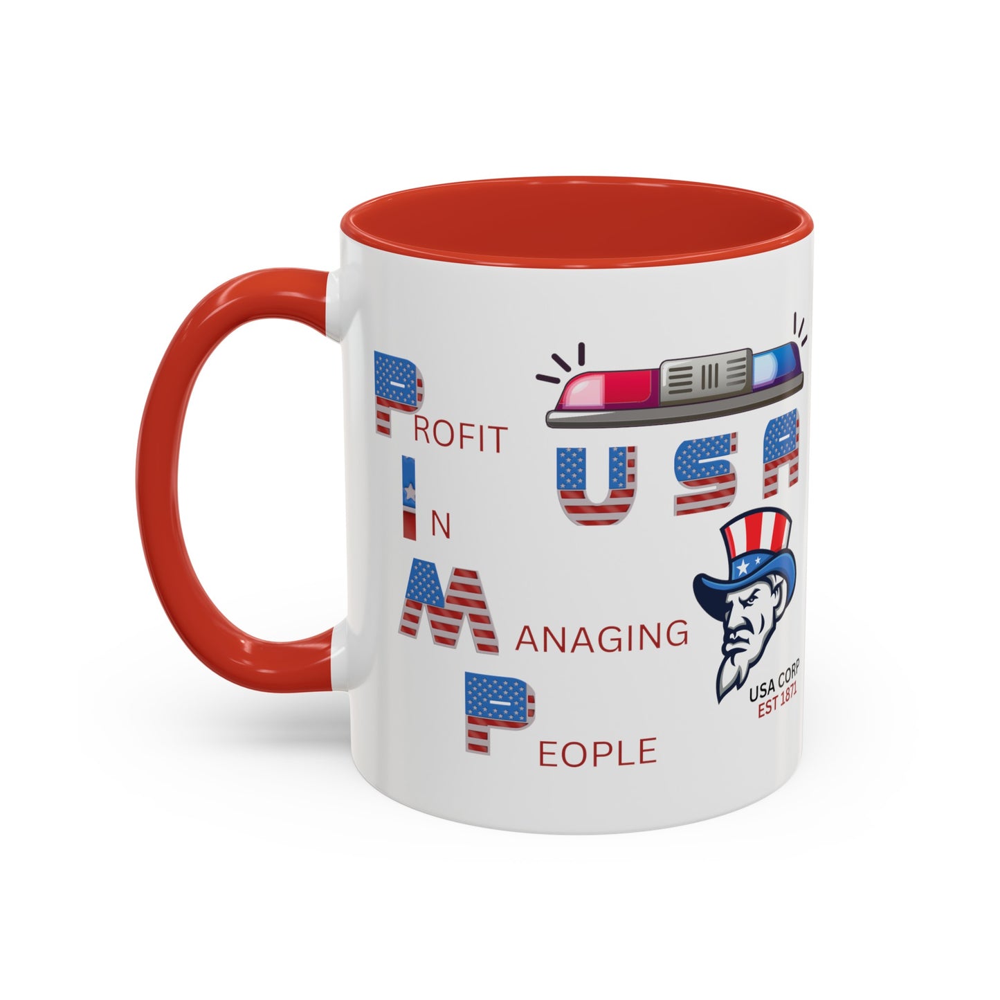 3Gs- Pimp Accent Coffee Mug, 11oz