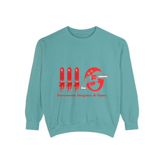 3Gs- Unisex Garment-Dyed Sweatshirt