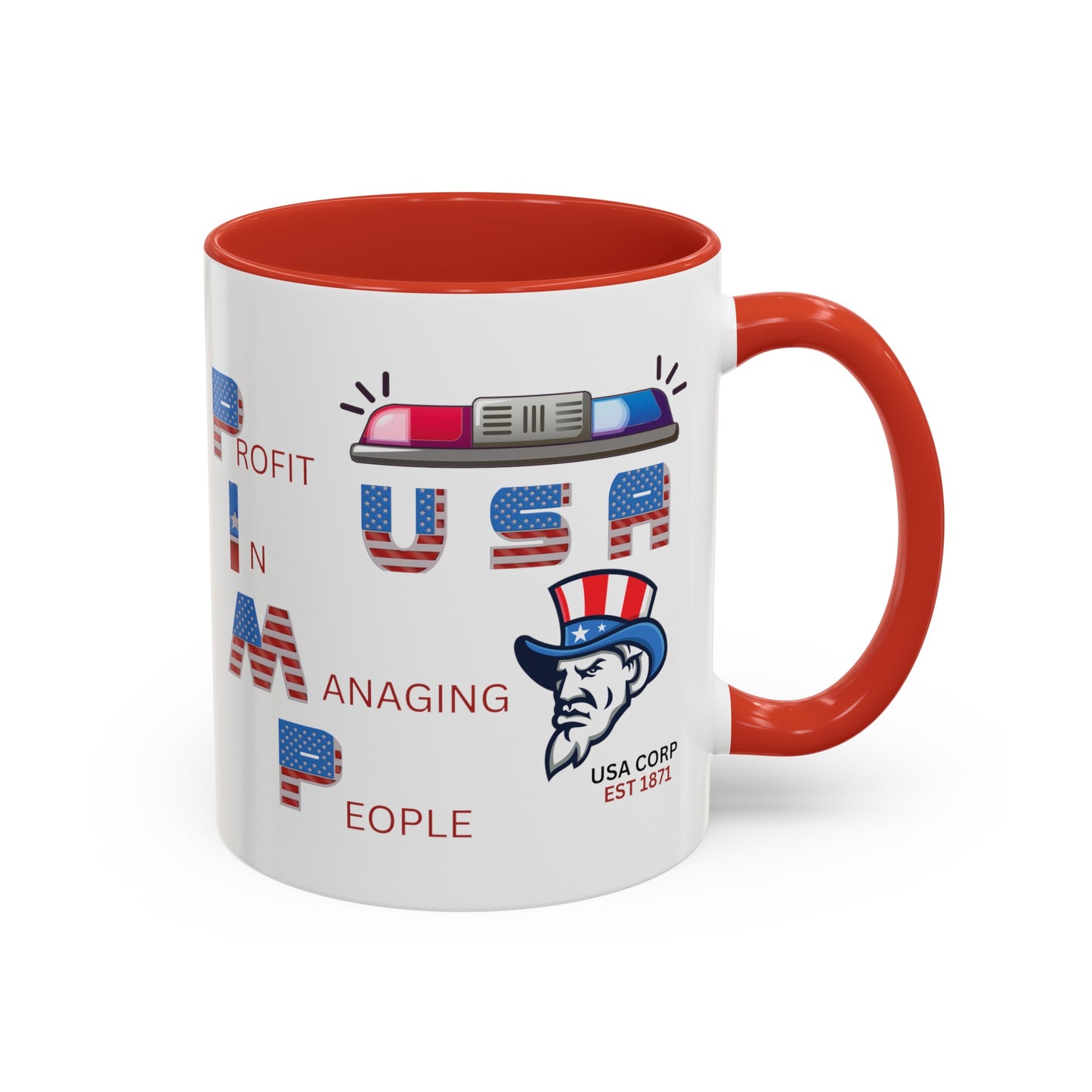 3Gs- Pimp Accent Coffee Mug, 11oz