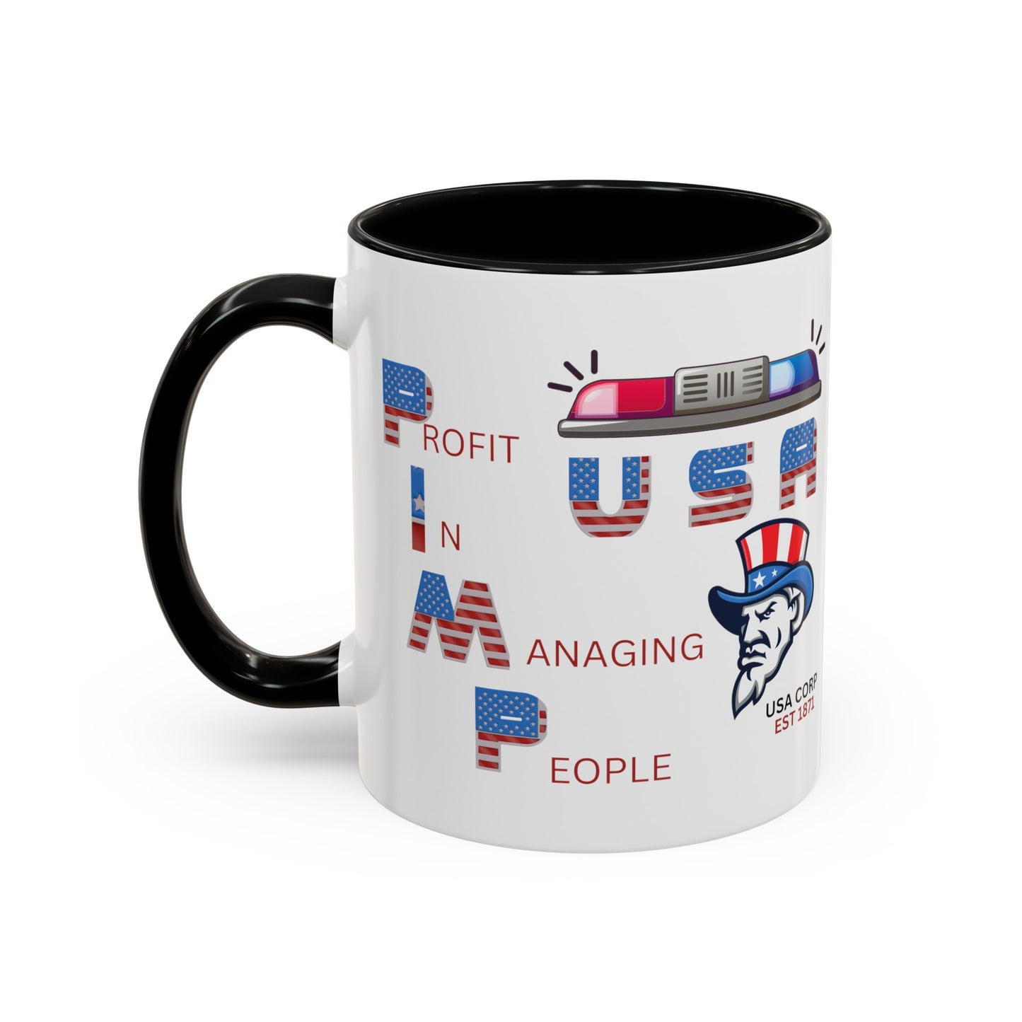 3Gs- Pimp Accent Coffee Mug, 11oz