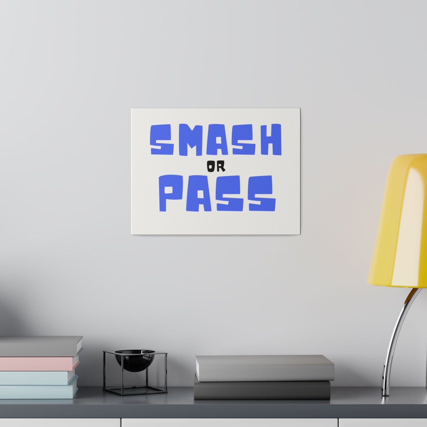 Smash or Pass Matte Canvas, Stretched, 0.75"