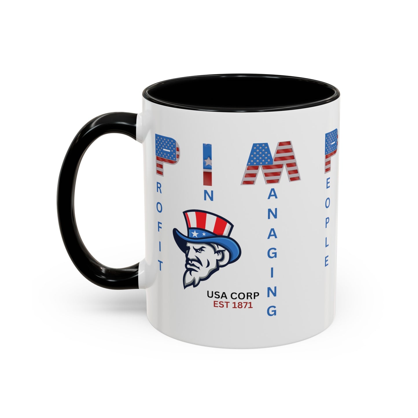 3Gs- Pimp 3 Accent Coffee Mug, 11oz