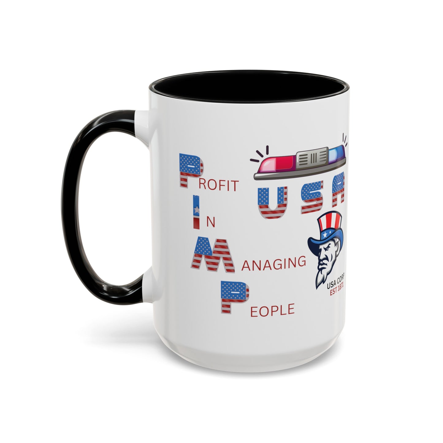 3Gs- Pimp Accent Coffee Mug, 11oz