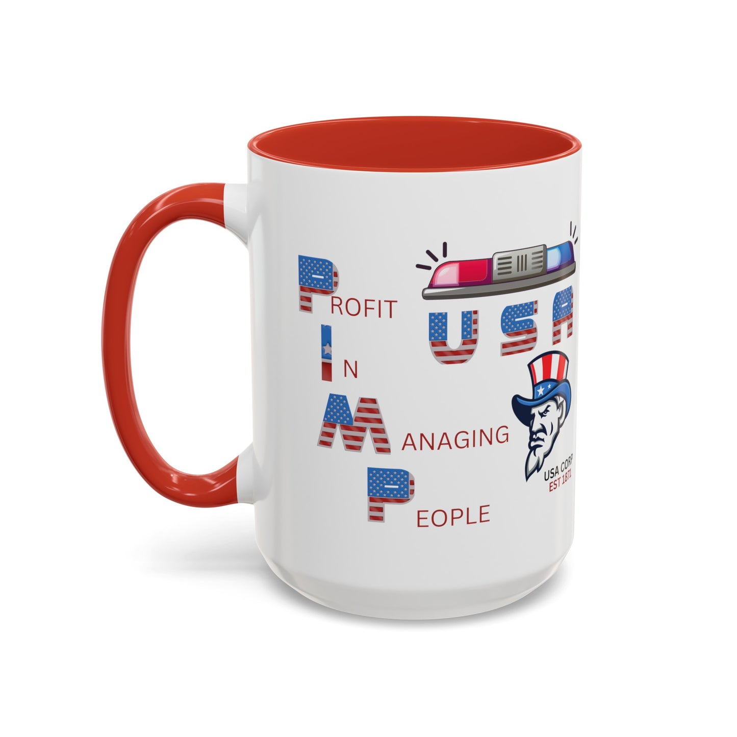 3Gs- Pimp Accent Coffee Mug, 11oz