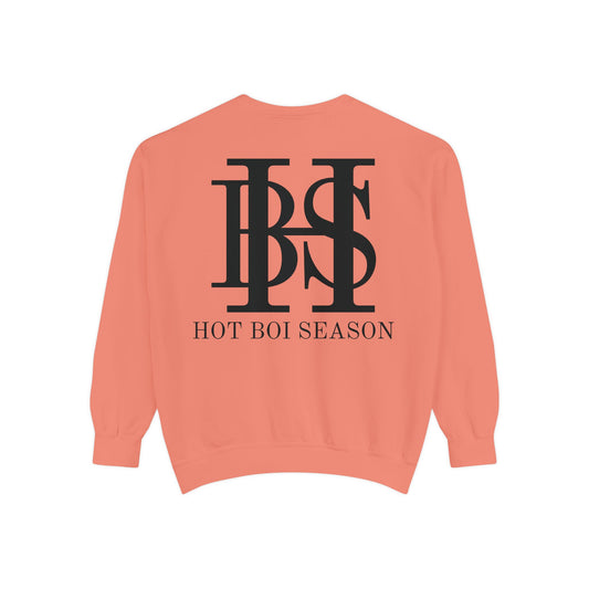 HBS- Hot Boi Season Unisex Garment-Dyed Sweatshirt